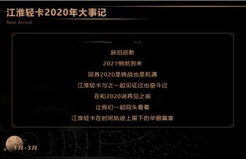 【有大事】歡迎檢閱！2020江淮輕卡大事記 