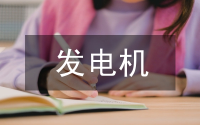 發(fā)電機集電環(huán)發(fā)熱現(xiàn)象分析論文